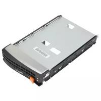 Адаптер SuperMicro Black gen-5 3.5-to-2.5 NVMe drive tray, Orange tab for hotswap NVMe drive