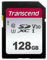 Карта памяти Transcend 300S SDXC 128Gb UHS-I Cl10, TS128GSDC300S