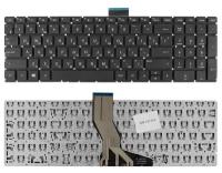 Клавиатура для ноутбука HP Pavilion 15-ab, 15-ak, 5-z, 15-au, 15-ae, 17-g Series. Плоский Enter. Черная, без рамки. PN: 809031-251, V150646CS1