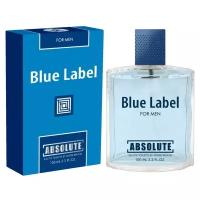 Туалетная вода мужская Absolute Blue Label, 100 мл 4125345