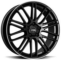 Диск колесный Rial Kibo 8xR18 5x114,3 ET45 ЦО70,1 черный глянцевый с полированным ободом KIB80845B83-2