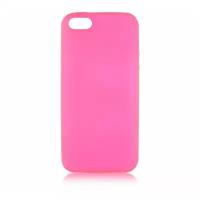 Чехол для Apple iPhone 55SSE Brosco Colourful, накладка, розовый