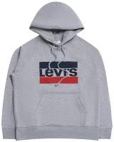 Толстовка женская Levi's Sport Graphic Hoodie Smokestack Heather