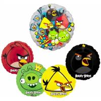 Набор фольгированных шаров Энгри Бердз, Angry Birds