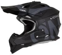 Шлем кроссовый ONEAL 2Series RL SLICK, черный/серый, размер S