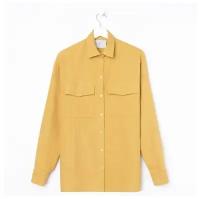 Рубашка MIST, размер 52-54, желтый