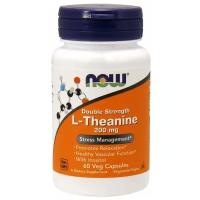 Аминокислота NOW L-Theanine 200 мг, нейтральный, 60 шт