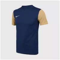 футболка для мужчин Nike, Цвет: темно-синий/песочный, Размер: XL