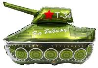 Flexmetal Шар фольгированный 32" "За Родину! Танк Т-34"