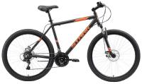 Велосипед Stark Outpost 26.1 D (2021) 20" черный/оранжевый