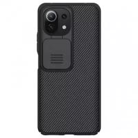 Накладка Nillkin Cam Shield пластиковая для Xiaomi Mi10 / Mi10 Pro Black (черная)