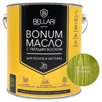 Масло Bellari BONUM 29035, для пола и лестниц, с твердым воском, зеленый, 2,7л