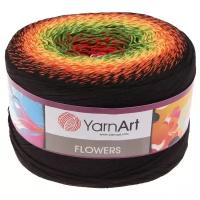 Пряжа YarnArt Flowers, 1 % хлопок, 1 % акрил, 250 г, 1000 м, 1 шт., 267 1000 м