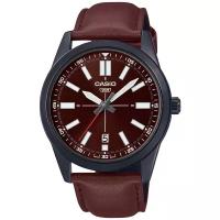 Наручные часы CASIO Collection MTP-VD02BL-5E, коричневый