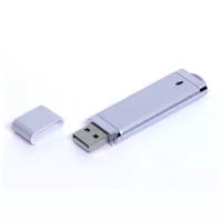 Промо флешка пластиковая «Орландо» (64 Гб / GB USB 2.0 Серебро/Silver 002 накопитель APEXTO U206A)