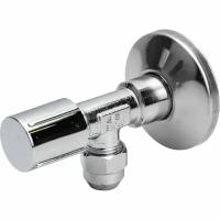 GROHE Угловой вентиль с металлической розеткой, 1/2х3/8, 1 шт. 22037000