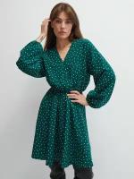 Платье женское Vittoria Vicci_изумрудно-зеленый_M
