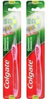 Colgate Зубная щетка Сенсация свежести, средняя жесткость, 2 шт