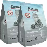 KARMY MAINE COON ADULT для взрослых кошек мэйн кун (1,5 + 1,5 кг)