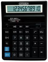Калькулятор настольный полноразмерный Citizen SDC-888TII 12-разрядный черный 1 шт