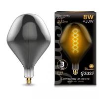 Лампа Gauss Filament SD160 8W 300lm 2400К Е27 LED 163802008