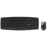 Комплект: клавиатура+мышь беспроводные GEMBIRD KBS-8000 черный