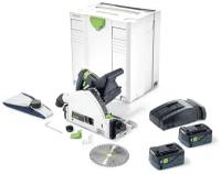 Пилы аккумуляторные дисковые Festool Festool Аккумуляторная погружная пила TSC 55 Li REBI