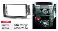 Переходная рамка 2-DIN для а/м KIA Venga 2009-14 CARAV 11-334