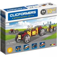 Развивающий конструктор CLICFORMERS Speed Wheel Set 34 детали 803001