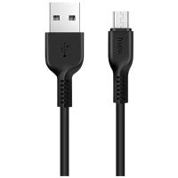 Кабель HOCO X13 USB на microUSB 1 метр, 2,4 A, быстрая зарядка, зарядный шнур, провод для телефона