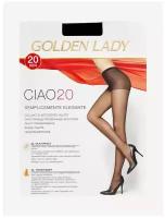 Колготки Golden Lady Ciao, 20 den, размер 4, черный, коричневый