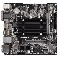 Материнская плата Asrock J5040-ITX 2xDDR4 mini-ITX AC`97 8ch(7.1) GbLAN+VGA+DVI+HDMI