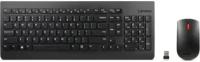 Комплект: клавиатура+мышь Lenovo Essential Wireless беспроводные (черный)