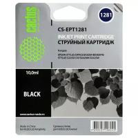 Картридж Cactus T1281 (CS-EPT1281) черный для Epson