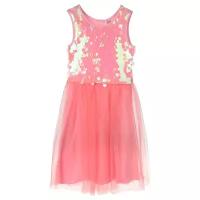 Платье playToday размер 140, розовый