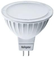 Лампа светодиодная 94 263 NLL-MR16-5-230-3K-GU5.3 5Вт 3000К тепл. бел. GU5.3 360лм 170-260В Navigator 94263