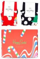 Женские носки Happy Socks средние, фантазийные, на Новый год