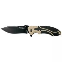 Нож скл. Boker Advance Desert Pro BK01RY307, чёрно-песочная пластиковая рукоять, сталь 440C