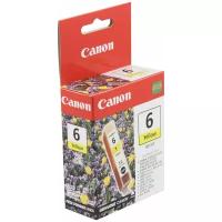 Картридж Canon BCI-6Y (4708A002), 270 стр, желтый