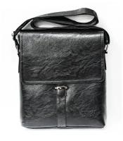 Планета кошельков. Мужская сумка планшет "Status Bags". Размер: 26х23 см. Цвет: черный