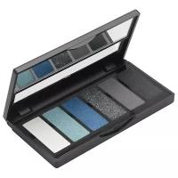 Aden Палетка теней Eyeshadow Palette 01 black/blue