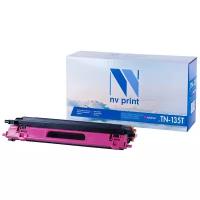 Картридж NV Print TN-135T Magenta для Brother, 4000 стр, пурпурный