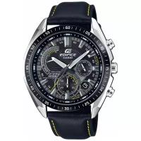 Наручные часы CASIO Edifice, черный, серебряный