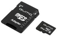 Qumo Карта памяти Qumo microSDXC 64 Гб Class 10 (SDC10/64Gb)