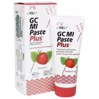 Крем с фтором GC MI Paste Plus для реминерализации и снижения чувствительности со вкусом клубники, 40 г