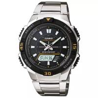 Наручные часы CASIO Collection Men AQ-S800WD-1E, серебряный, черный