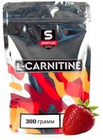 L- карнитин SportLine L-Carnitine, клубника, 300 гр. + гуарана и витамин С