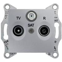 SEDNA TV/R/SAT розетка оконечная, 1dB, алюминий, SCHNEIDER ELECTRIC SDN3501360 (1 шт.)