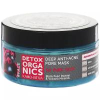 Natura Siberica минеральная маска для лица Detox Organics Kamchatka Deep anti-acne pore mask