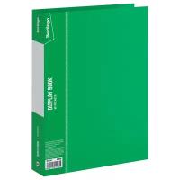 Berlingo Папка с 80 вкладышами Standard A4, пластик, зеленый